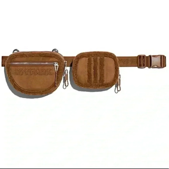 NWT Adidas x Ivy Park Sherpa Belt Bag Fanny Pack - Picture 1 of 6